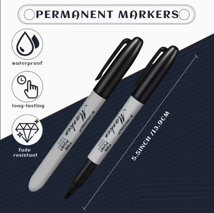 (신품) Permanent 마커 Fine Point 20개