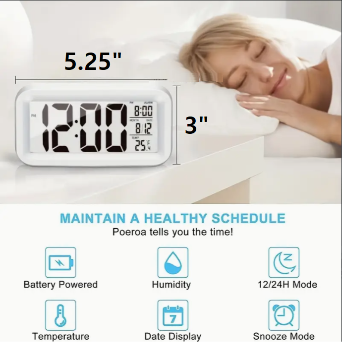 (신품) 4.5" 책상 시계