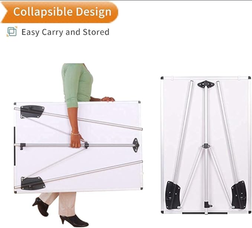 (신품) 36x24" 삼각대 화이트 보드 Set