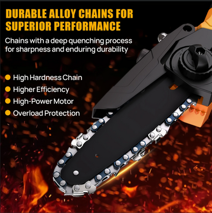 (신품) 6인치 미니 전기톱 650W 23 FT/S 21V 3Ah