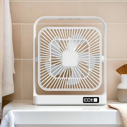 (신품) 무선 선풍기 보라/흰색