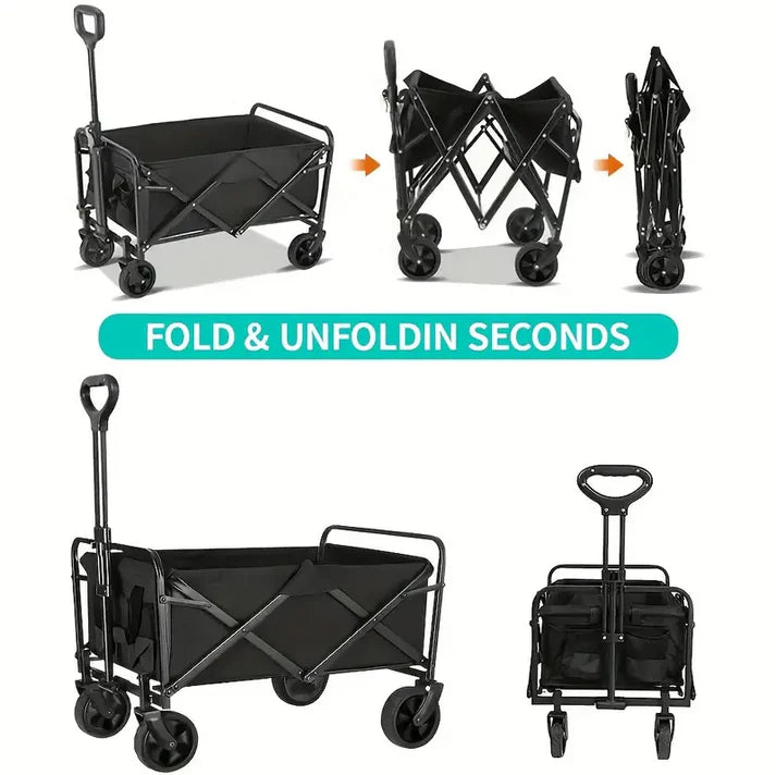 장보고 집 도착후 차에서 물건 내릴때 쓰는 카트 - 미디움