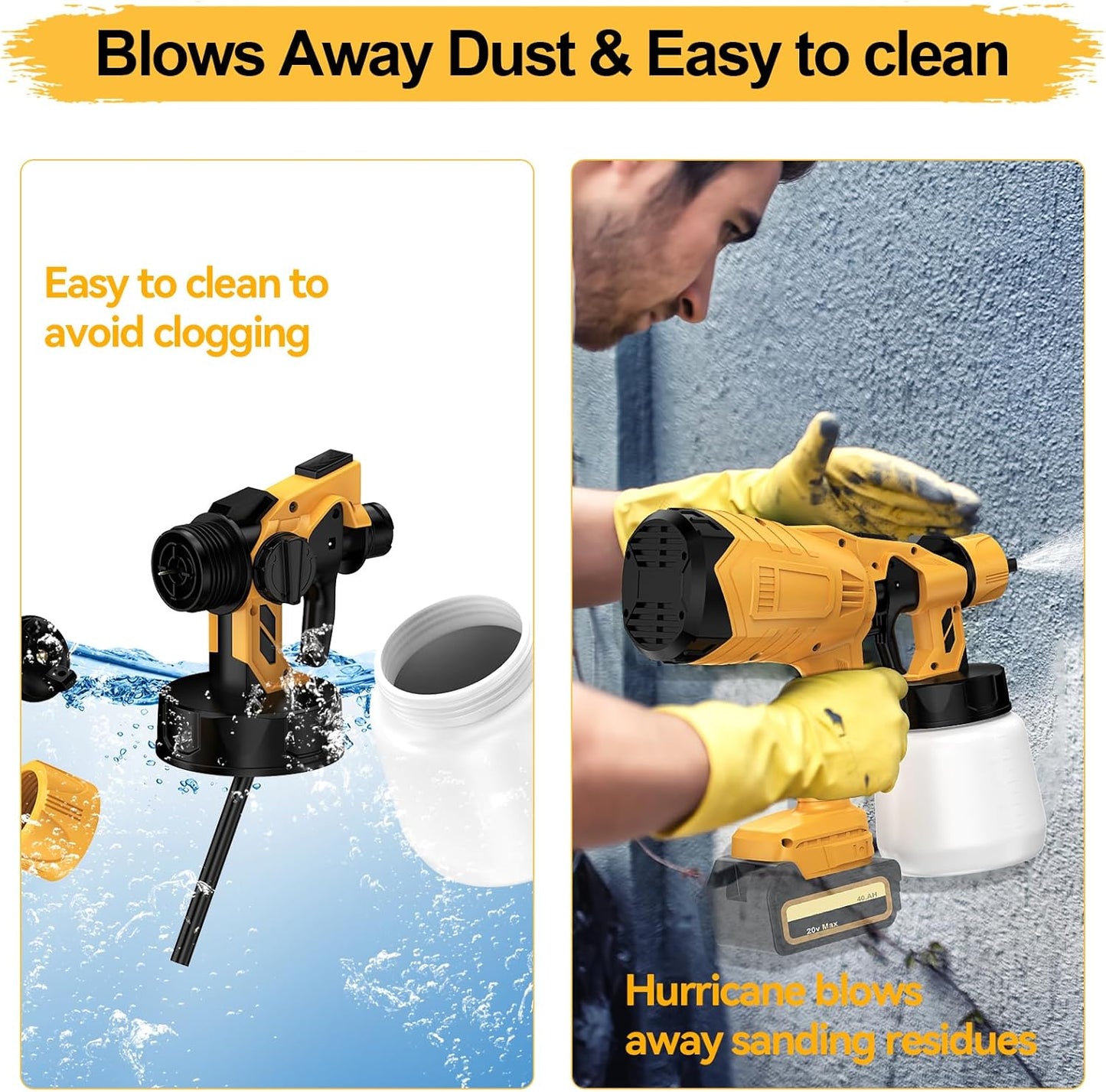 무선 페인트 스프레이