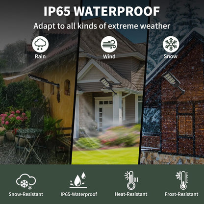 태양광 자동충전 센서등 Floodlight - 1개