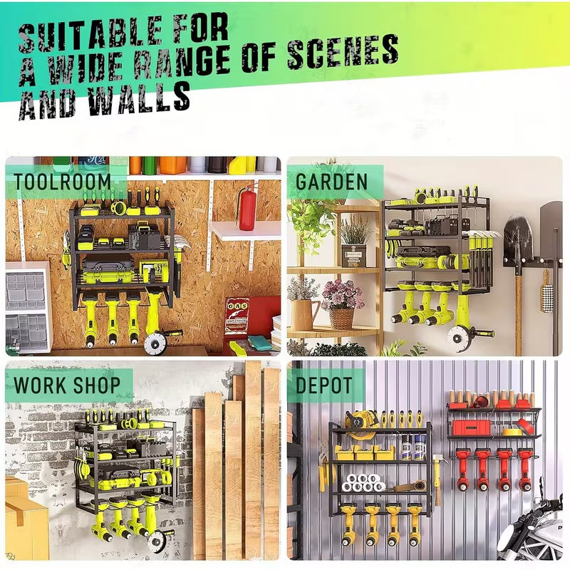 4단 툴 거치대 Power Tool Organizer