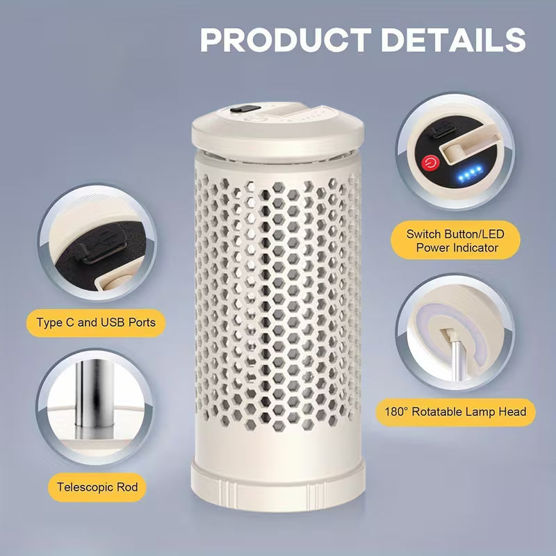 (판매완료) USB 충전식 테이블 랜턴