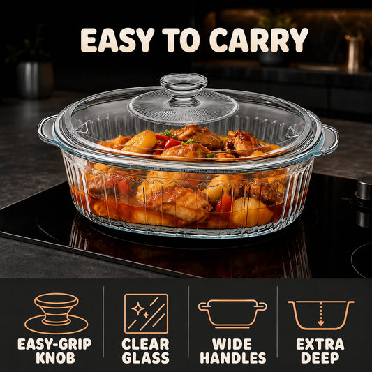 Casserole Baking Dish - 1.9 QT (Serves 1-2)