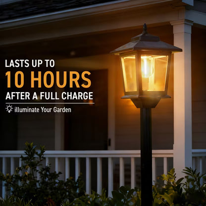 63인치 태양광 자동충전 가로등  ( 인테리어 /데코용 ) - 2개 세트