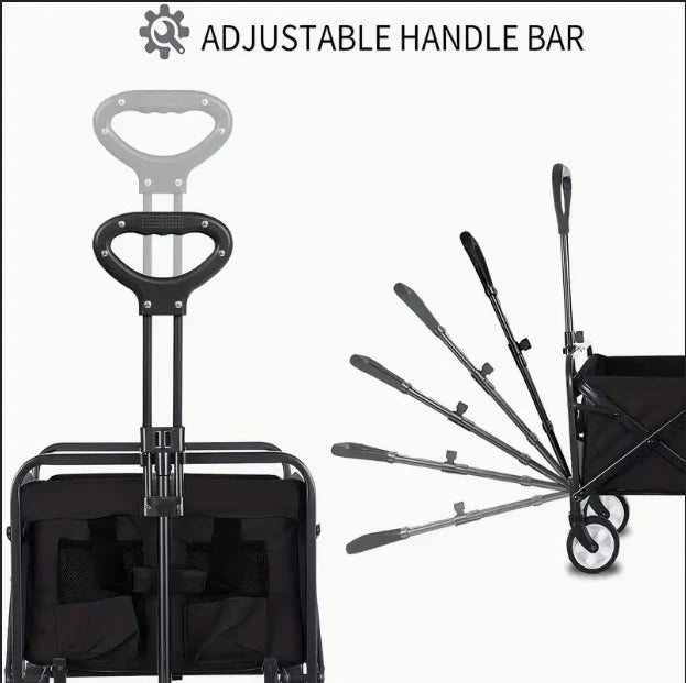 장보고 집 도착후 차에서 물건 내릴때 쓰는 카트 - 미디움