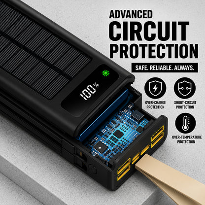 💥실측 20000 mAh - 태양광 파워뱅크