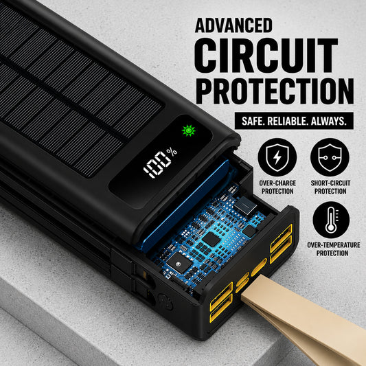 💥실측 20000 mAh - 태양광 파워뱅크