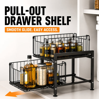 Under Sink Cabinet Organizer - 1 Pack