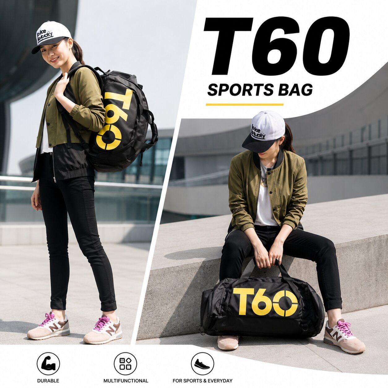 [2-IN-1] T60 Bag / Backpack