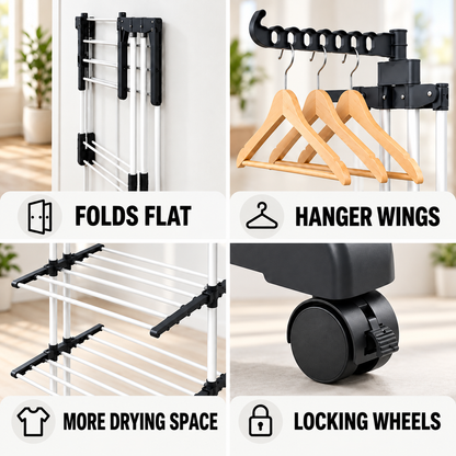 4-Tier Clothes Drying Rack