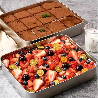 식재료 냉동보관 달라붙음 방지 - SUS 316 용기 6개 Set