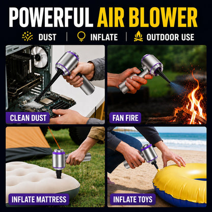 Cordless Car Vacuum with Air Duster
