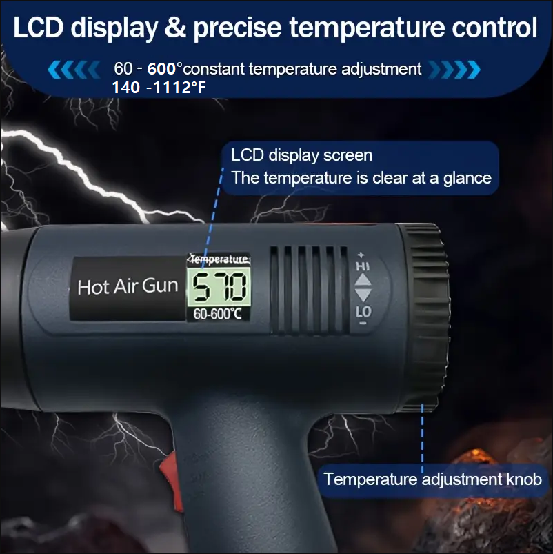 (신품) Heat Gun 2000W 60 - 600°C