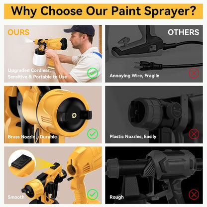 무선 페인트 스프레이