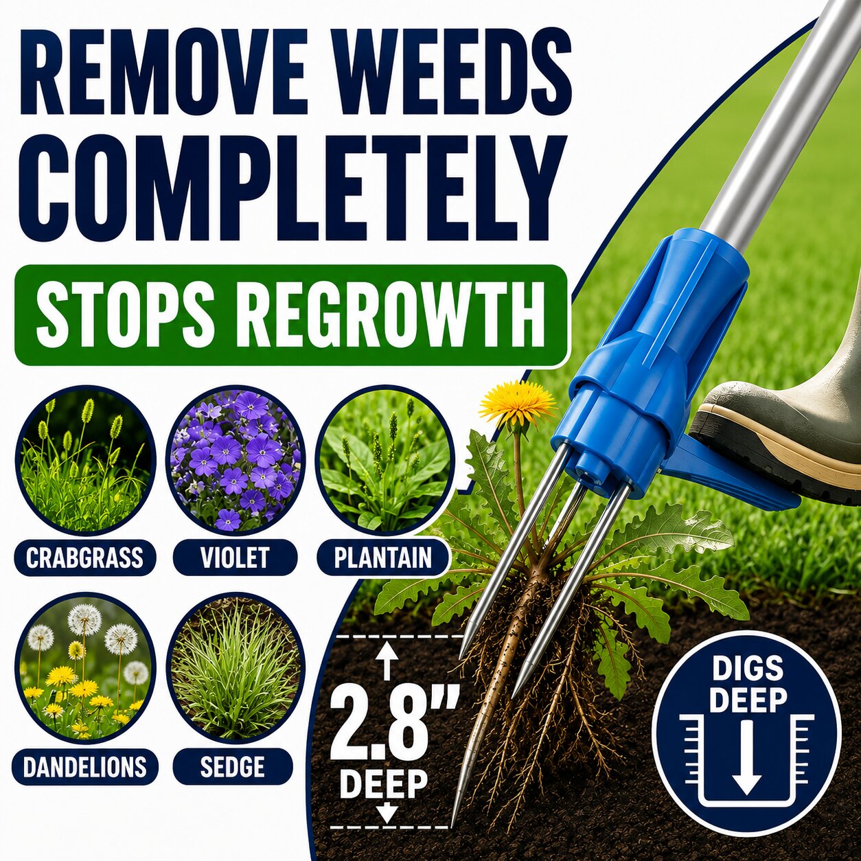 Stand-Up Weed Puller