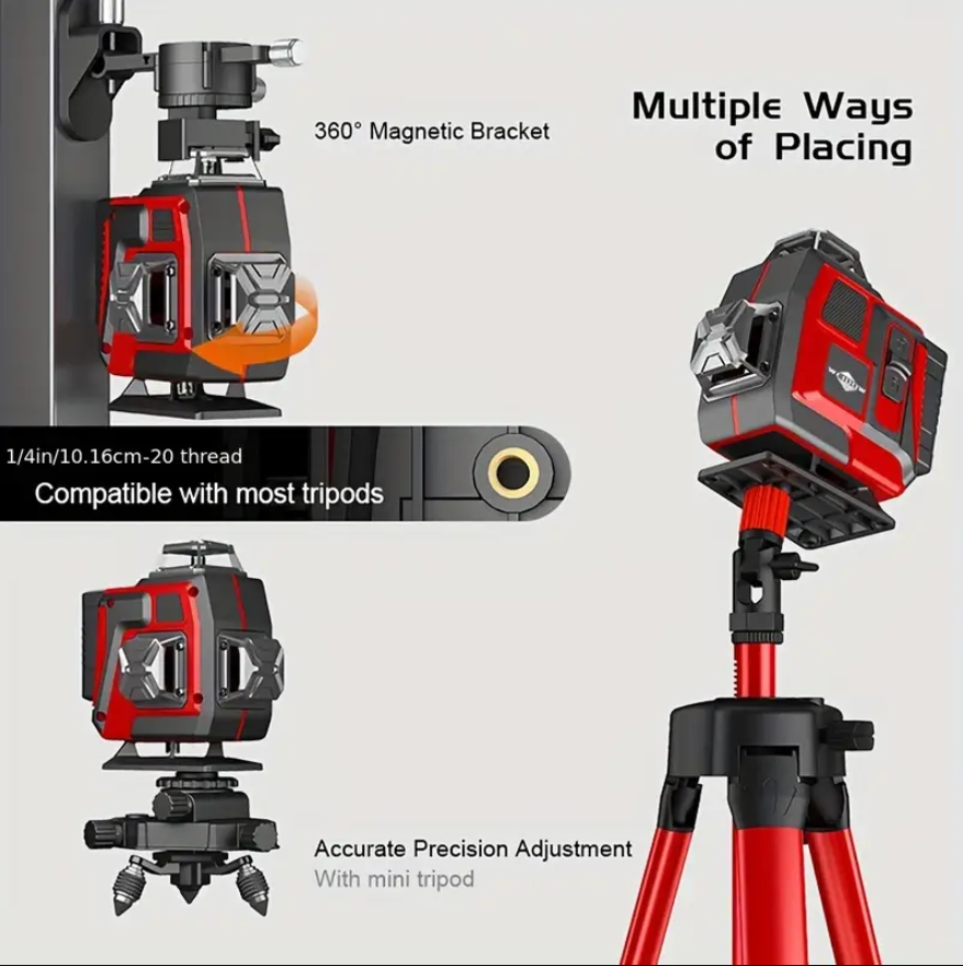 (신품) WEIDOW 16 라인 4 x 360 4D 레이저 레벨