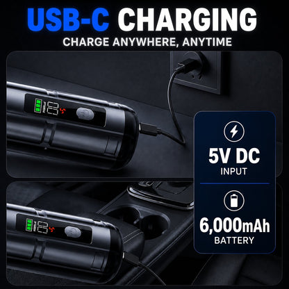 Cordless Car Vacuum with Air Duster