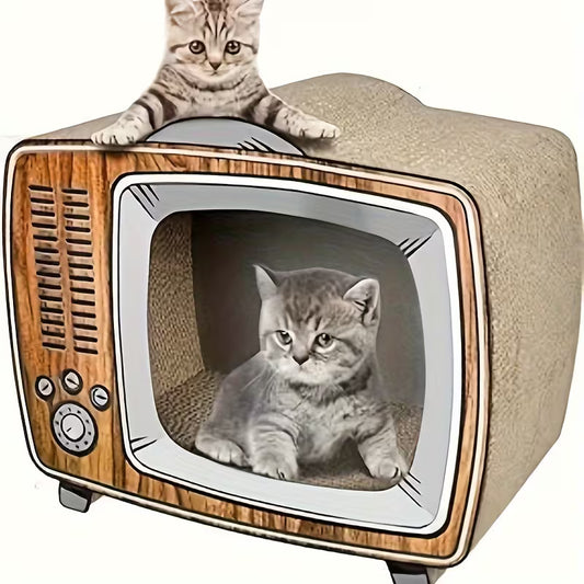 TV 고양이 집 / 스크레쳐