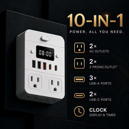 1250W 시계 파워 스트립