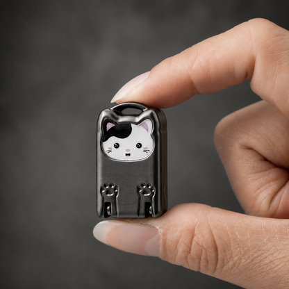Mini Nail Clipper with Keyring Hole