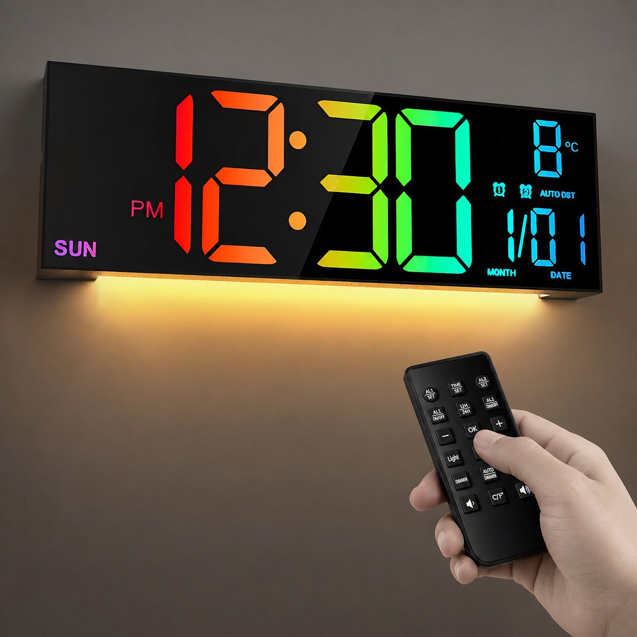 16인치 LED 벽시계