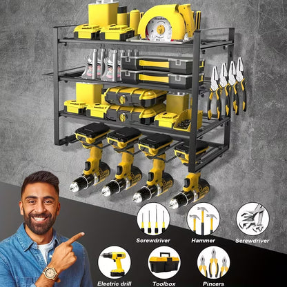 4단 툴 거치대 Power Tool Organizer