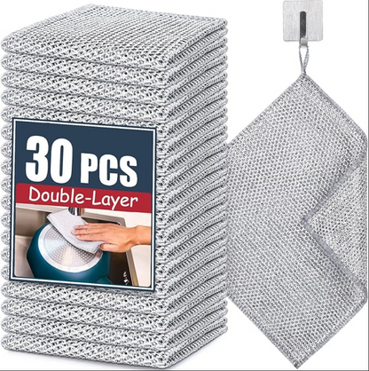 (신품) Double Layer 쇠 수세미 30개