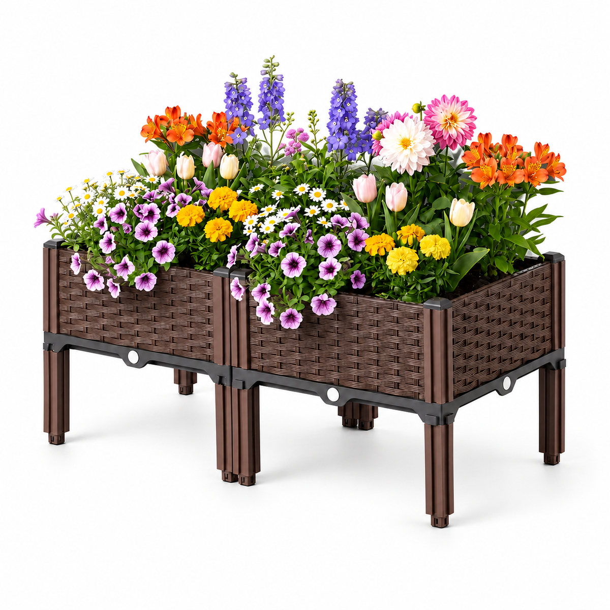Modular Garden Bed - 2 Sections (Check Dimensions)