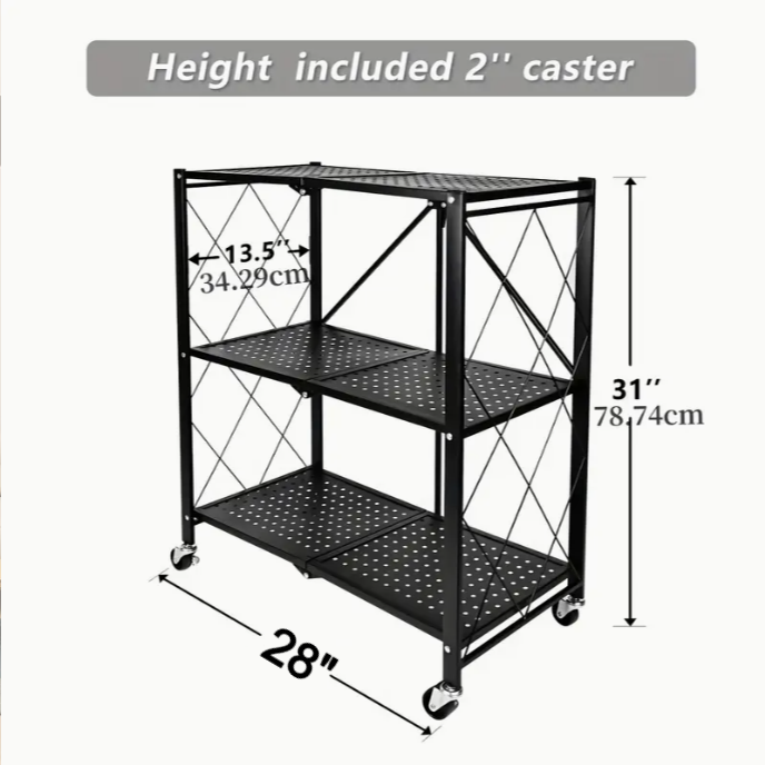 (신품) 3단 접는 렉