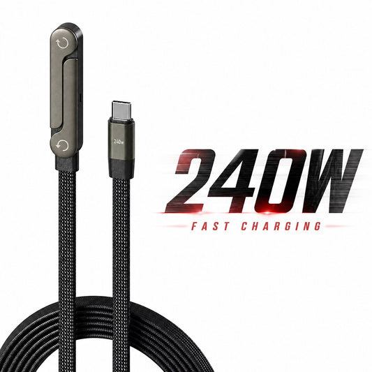 240W 급속 충전 케이블 / 폰 스탠드