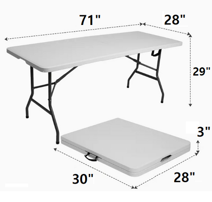 (판매완료) 6FT 접는 테이블