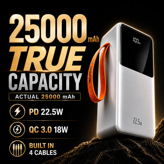💥실측 25000 mAh - 고속 파워뱅크