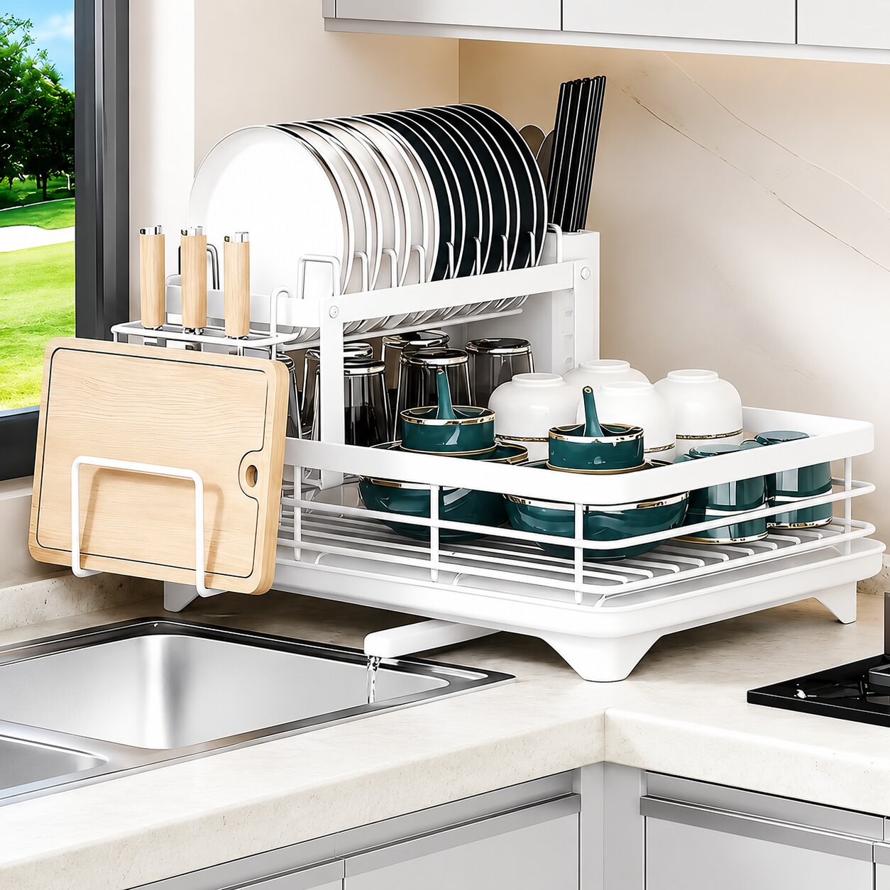 Dish Drying Rack - for 1 Person (See Video)