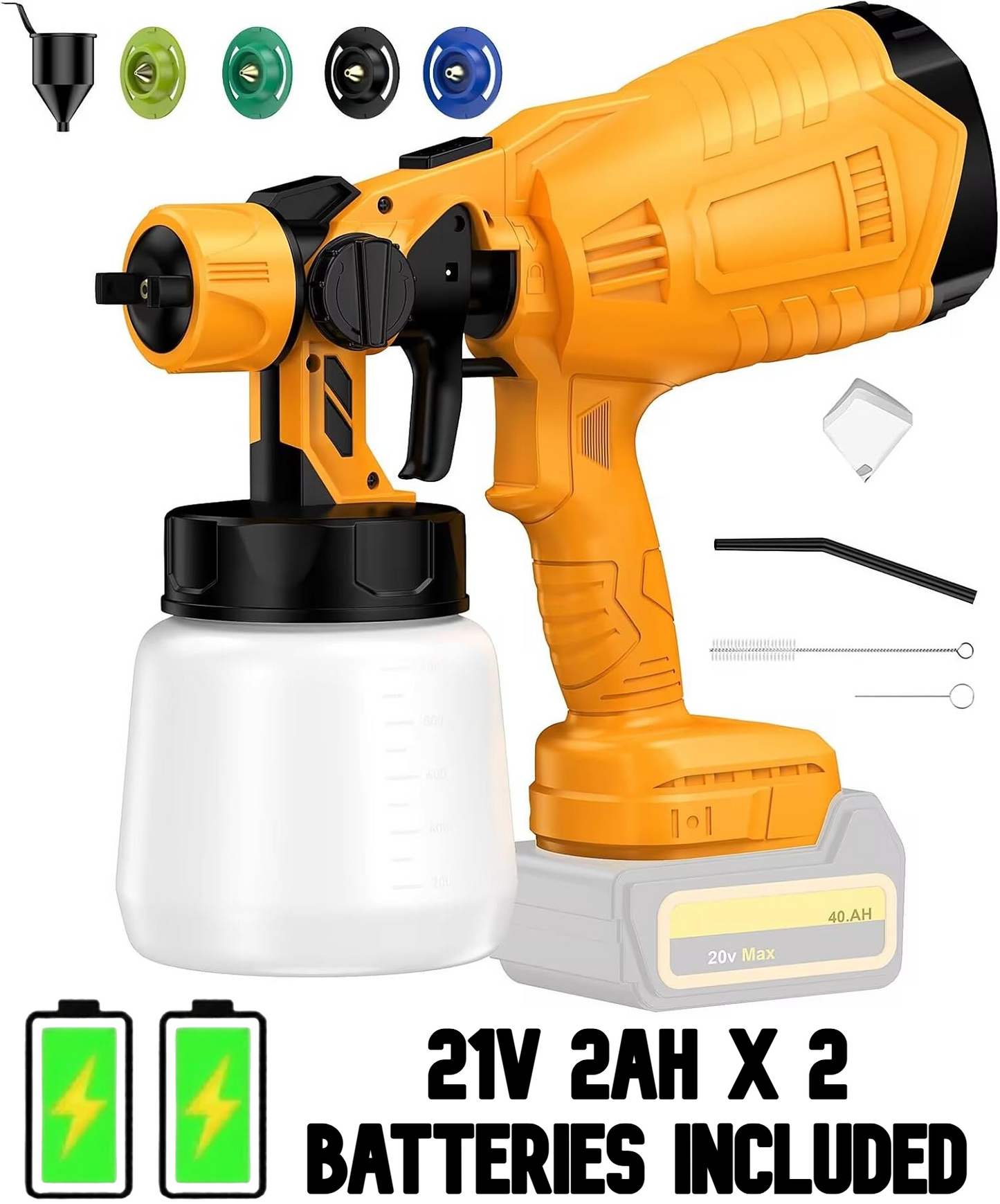 무선 페인트 스프레이