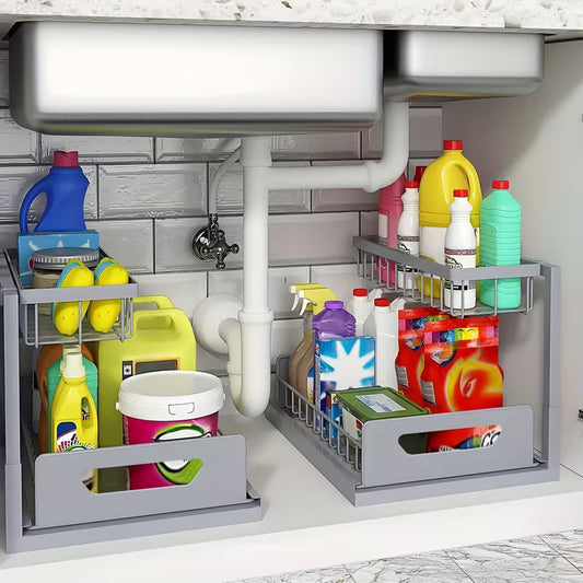 싱크대 캐비넷 정리 - 2개 세트