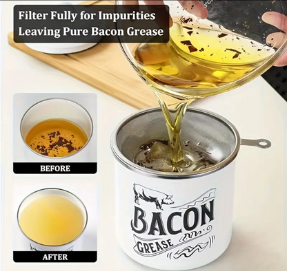 (신품) 기름 재사용통 1.36L