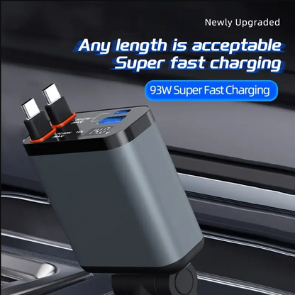 (신품) 차량용 급속 충전기 총 93W (노북 충전가능)