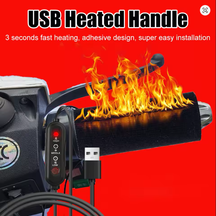 오토바이 / 자전거 USB 발열그립