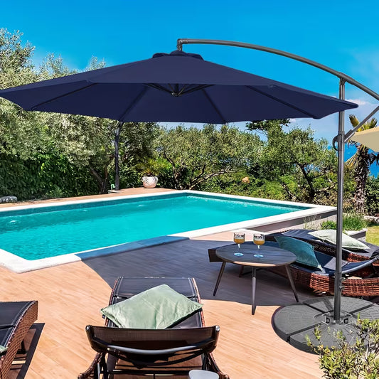 10FT Offset 패티오 우산 ( 베이스 미포함 )