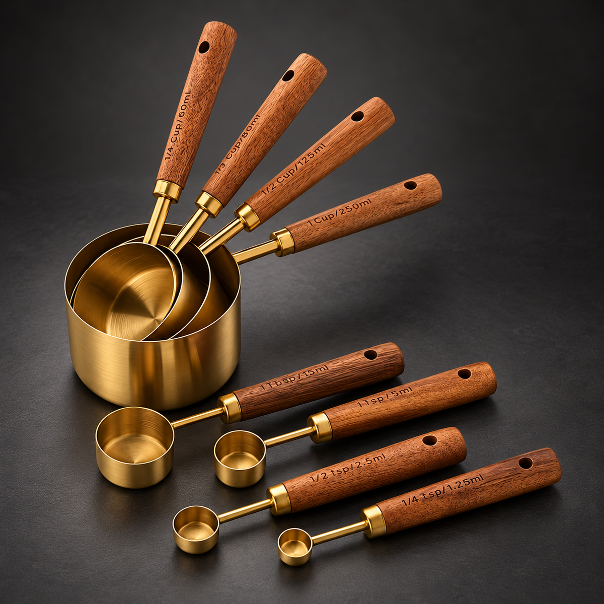 Measuring Cups and Spoons Set