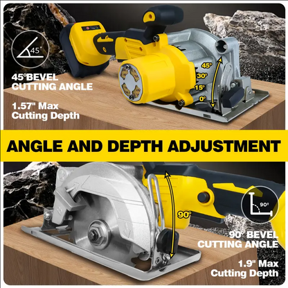(신품) Circular Saw 5" 20v 3Ah x2