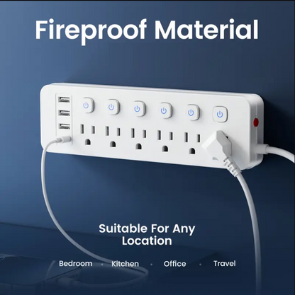 개별 전원   파워 스트립 (멀티탭) 1250W - 5 FT