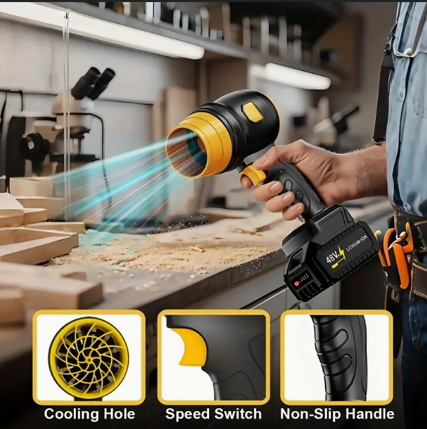 (신품) High-powered 무선 청소 블로워