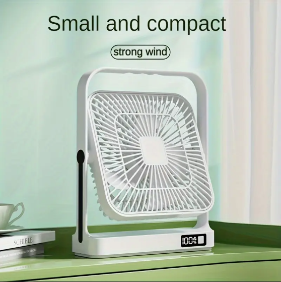 (신품) 무선 선풍기 보라/흰색
