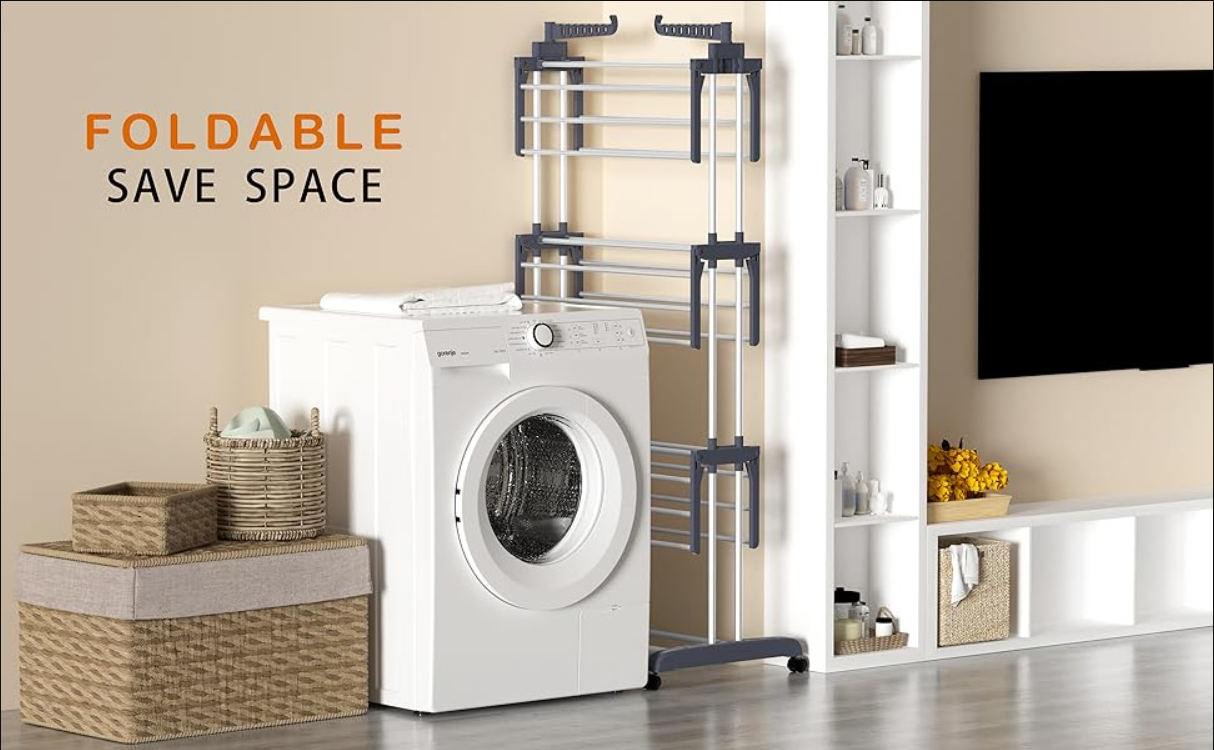 (신품) 4단 빨래 건조대