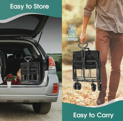 장보고 집 도착후 차에서 물건 내릴때 쓰는 카트 - 미디움